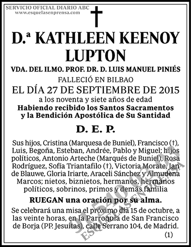 Kathleen Keenoy Lupton